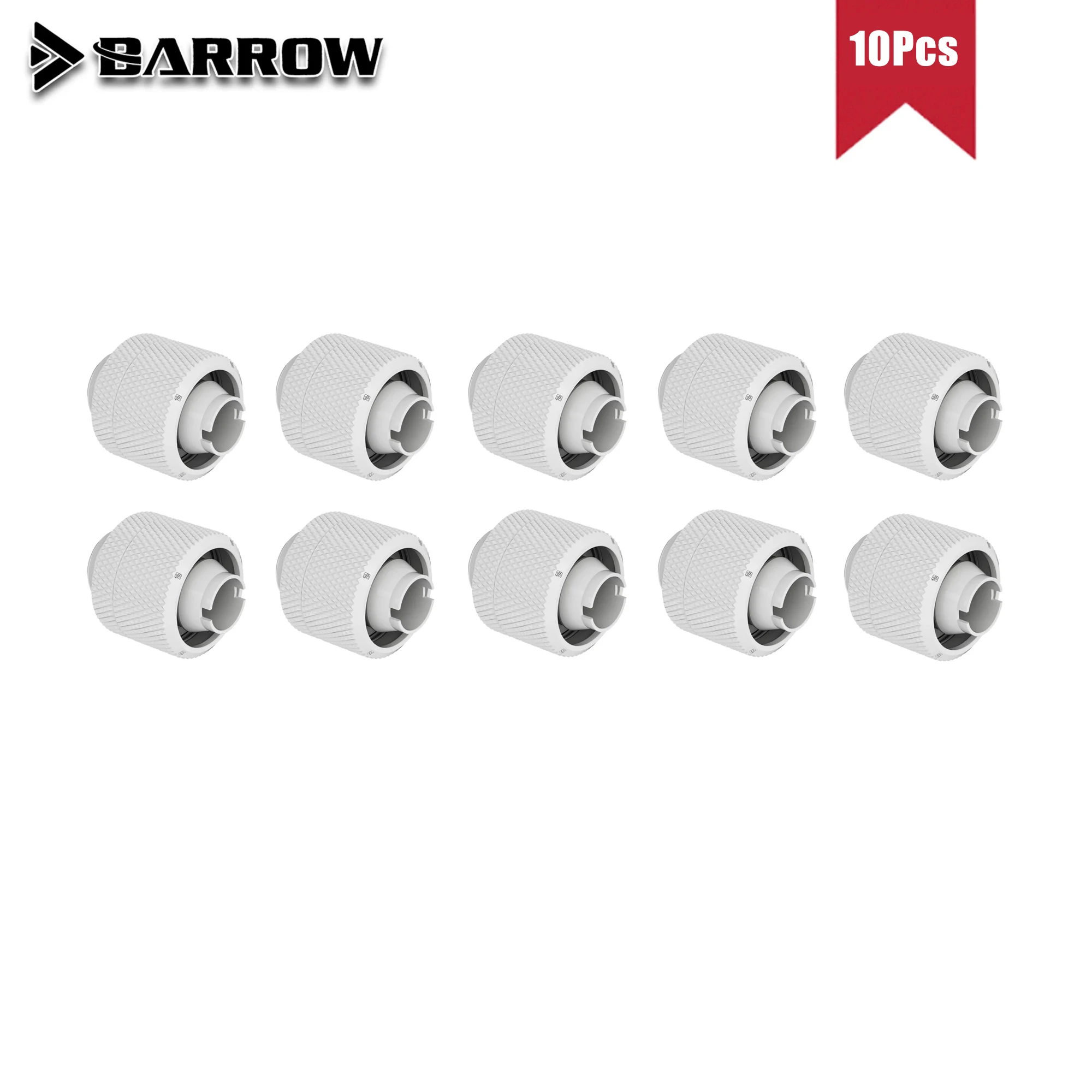 barrow 8pcs1012pcs for id10mm od16mm soft pipes 38id 58od or id10mm od13mm tube 38id 12od g14 hose fittings free global shipping
