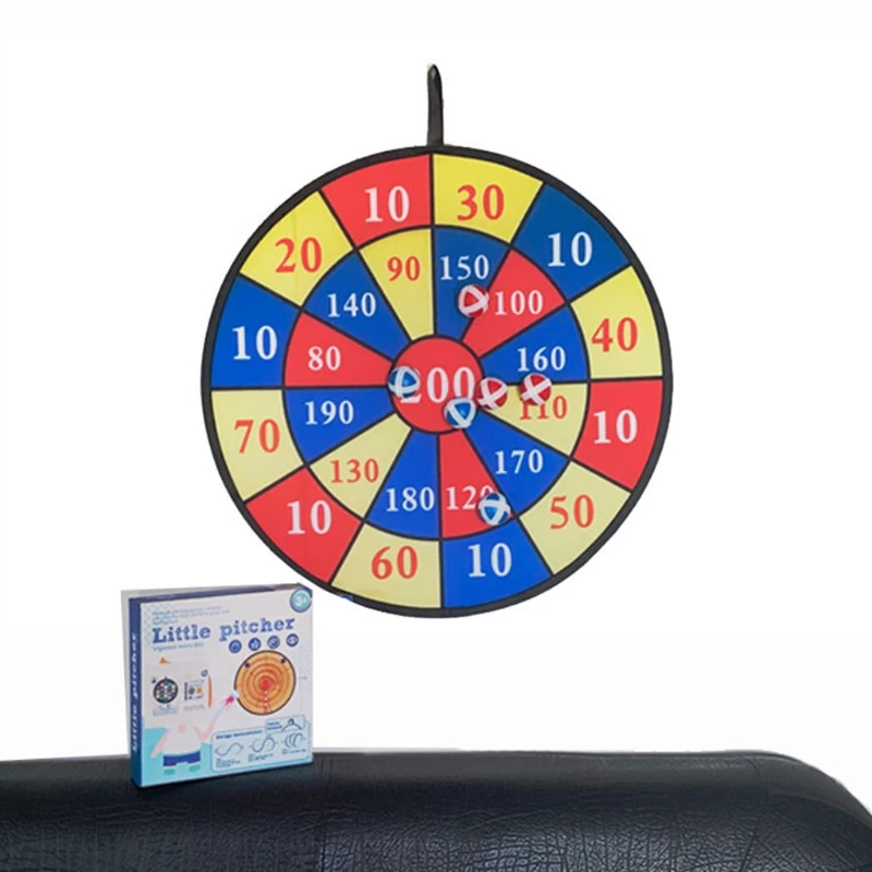 

28 Inches Cloth Dart Board Darts Suit Dartboards Darts Plate Safety Game Kids Toy