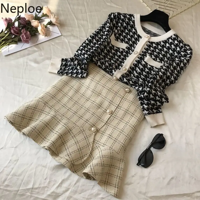 Neploe/осенне-зимняя элегантная юбка с оборками Jupe Femme облегающая юбка-годе для