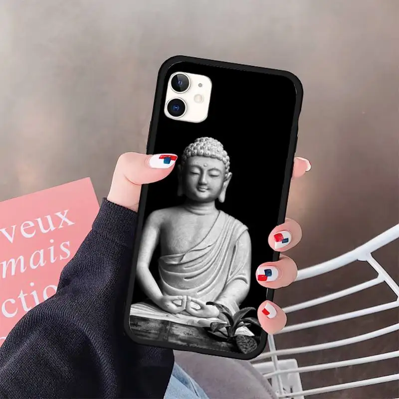 

Shakyamuni belief pattern Phone Case for iPhone 11 12 pro XS MAX 8 7 6 6S Plus X 5S SE 2020 XR