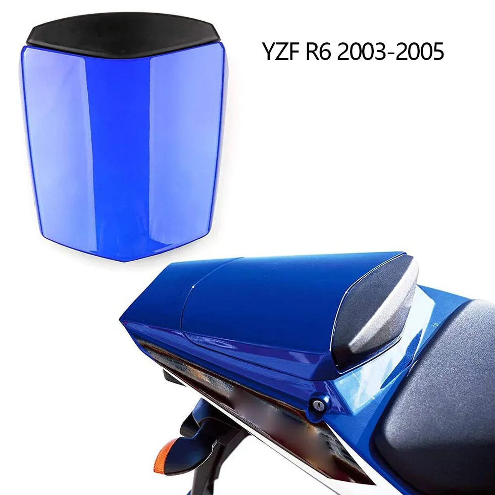 

Motorcycle Rear Passenger Pillion Seat Cowl Fairing Cover for Yamaha YZF R6 2003-2005