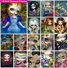 2021 новые комплекты для алмазной живописи с квадратнымикруглыми стразами для девочек, мультяшная Бриллиантовая вышивка, домашний декор, подарок для детей
