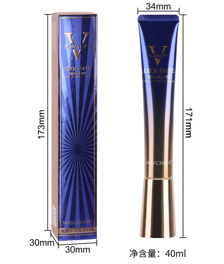 

BB Cream Moisturizing Concealer Isolation Lotion Waterproof Natural Moisturizing Foundation Long-Lasting Whitening Cosmetics