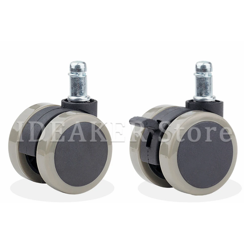 Металлический офисное кресло PU поворотные ролики мебельные колесики Захват