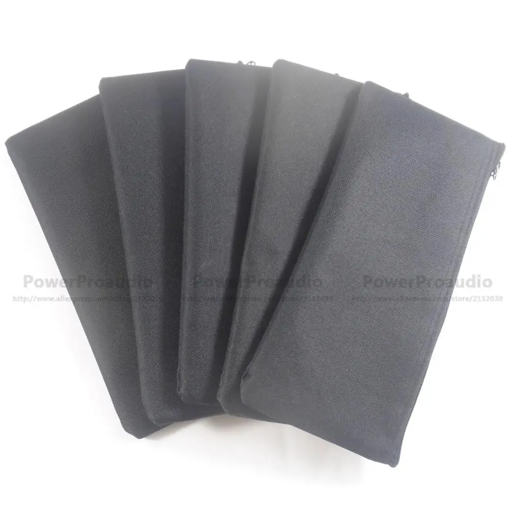 5x профессиональный держатель для проводного микрофона тканевый чехол на молнии