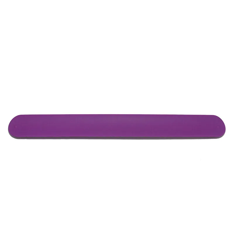 Purple 2 шт чистый цвет выбор Гибкая стяжка детский браслет девушка браслет для мальчика вечерние подарок на праздник браслет - Окраска металла: Purple