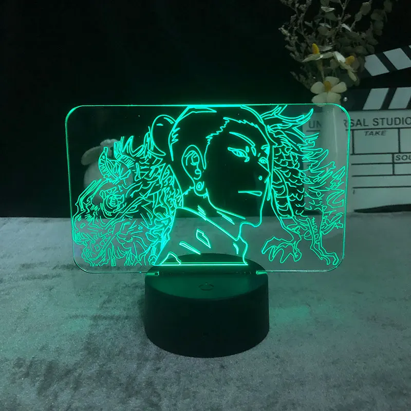 

Getou Suguru светильник juютсу Kaisen манга японское аниме 3D светильник с Bluetooth-управлением для яркой базы доставка для детей в помещении