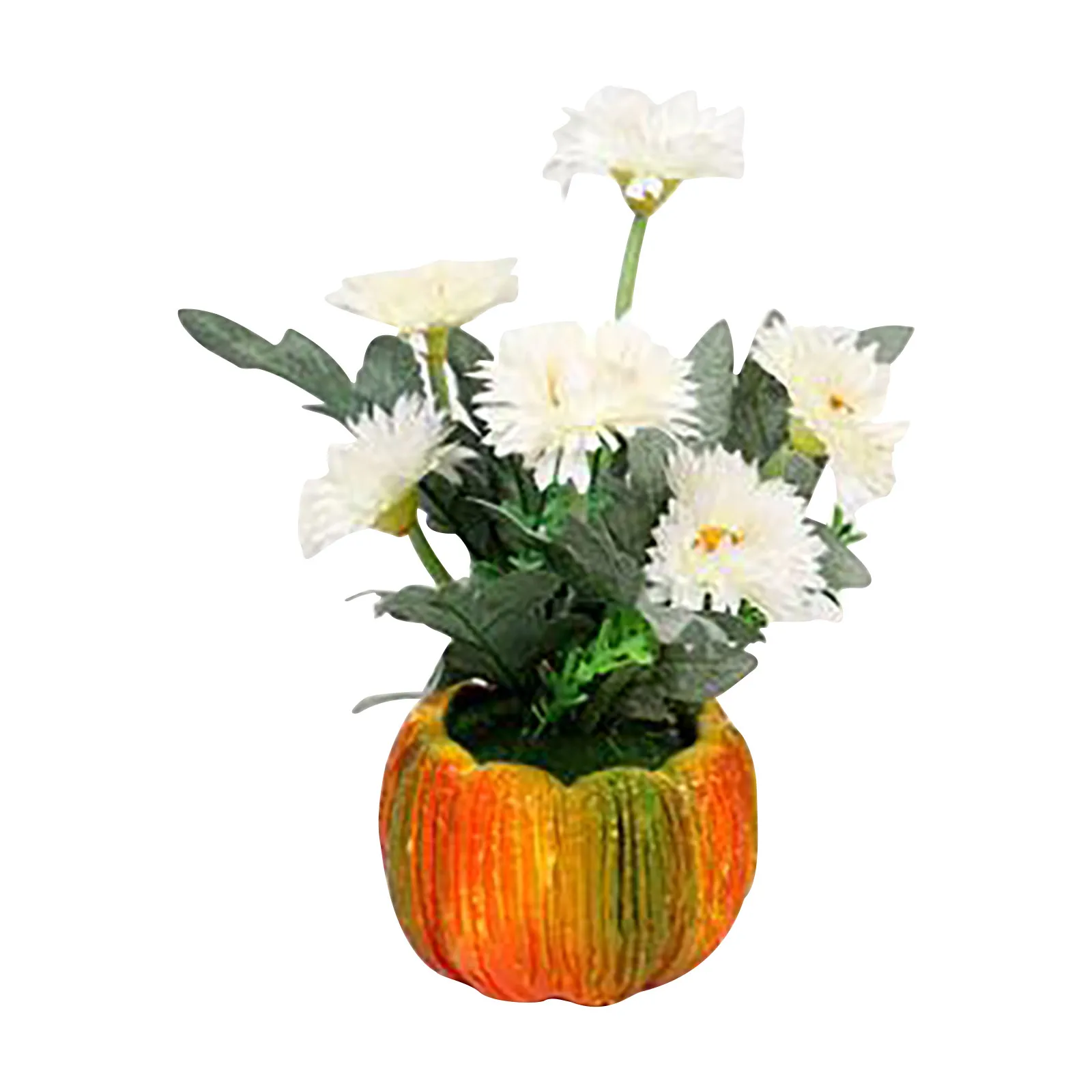

Simulation Pot Plants Chrysanthemum Pot Simulation Pumpkin Pot Decoration Creative Kawaii Room Decor For Home Table Hotel Garden