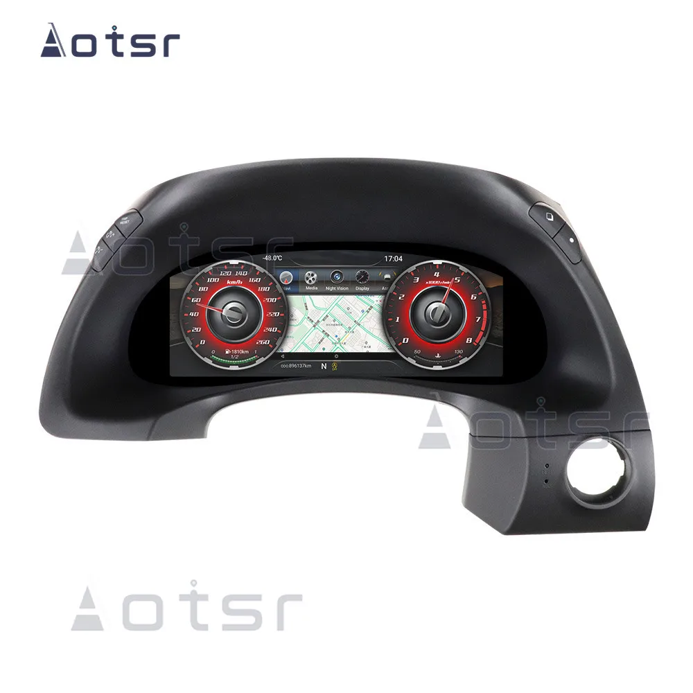 for nissan patrol infiniti qx80 2010 car digital dashboard panel virtual instrument cluster cockpit lcd speedometer multimedia free global shipping