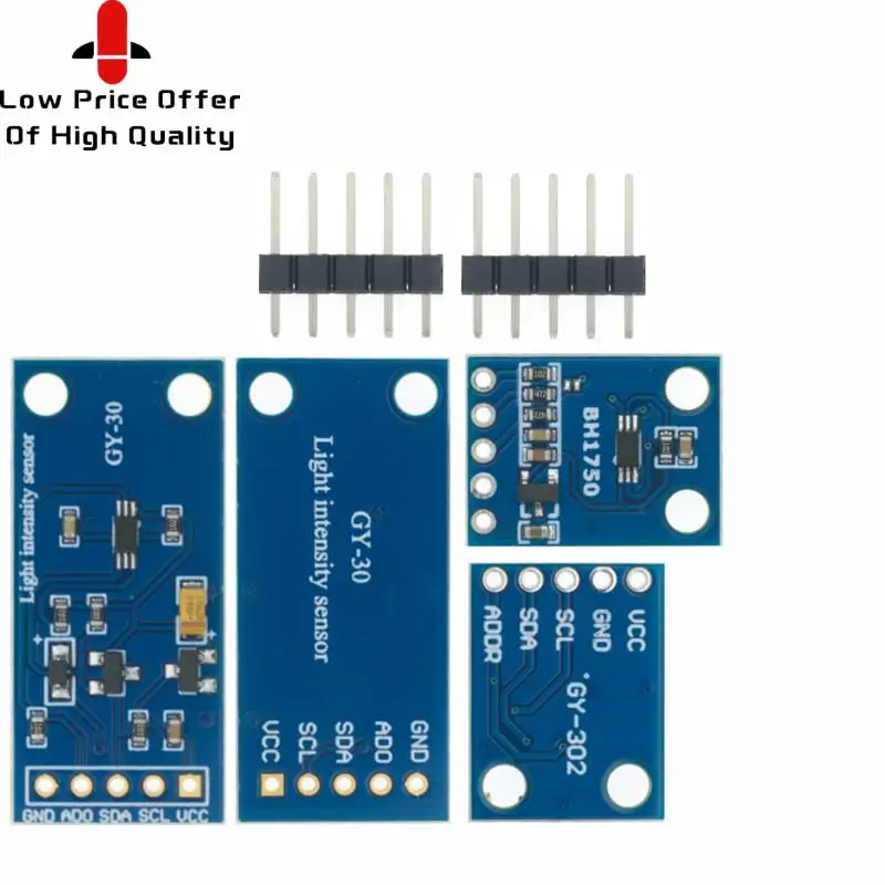 GY-302 BH1750 BH1750FVI цифровой оптический датчик интенсивности освещения модуль для arduino
