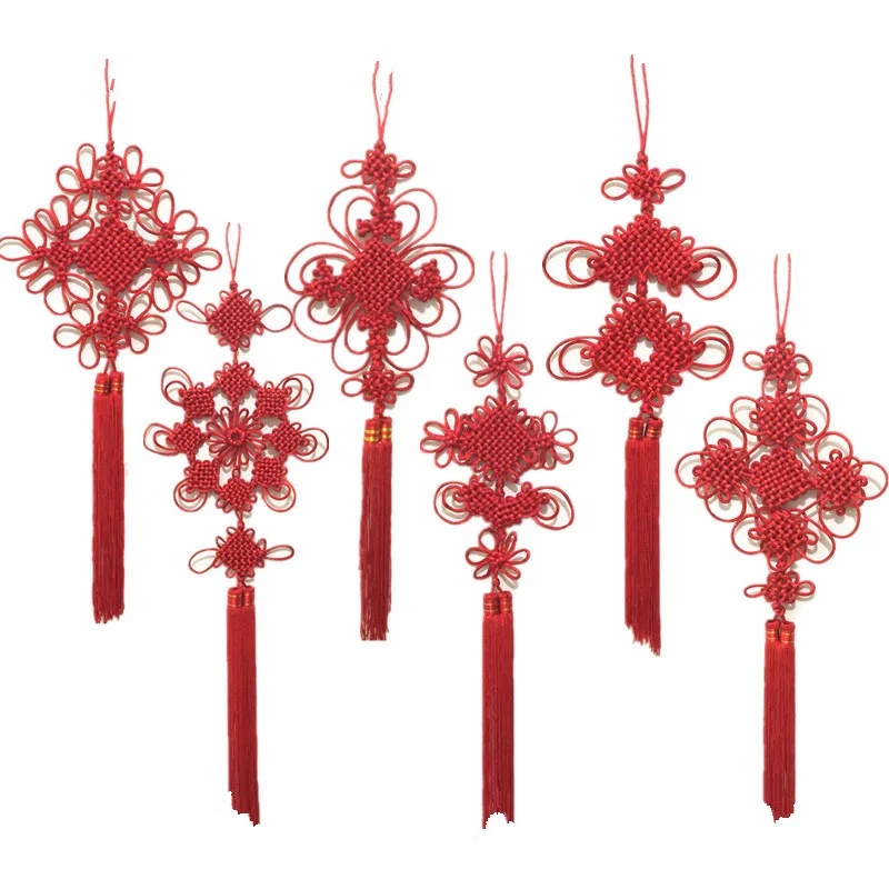 Искусственный маленький благоприятный узел украшение для дома и гостиной