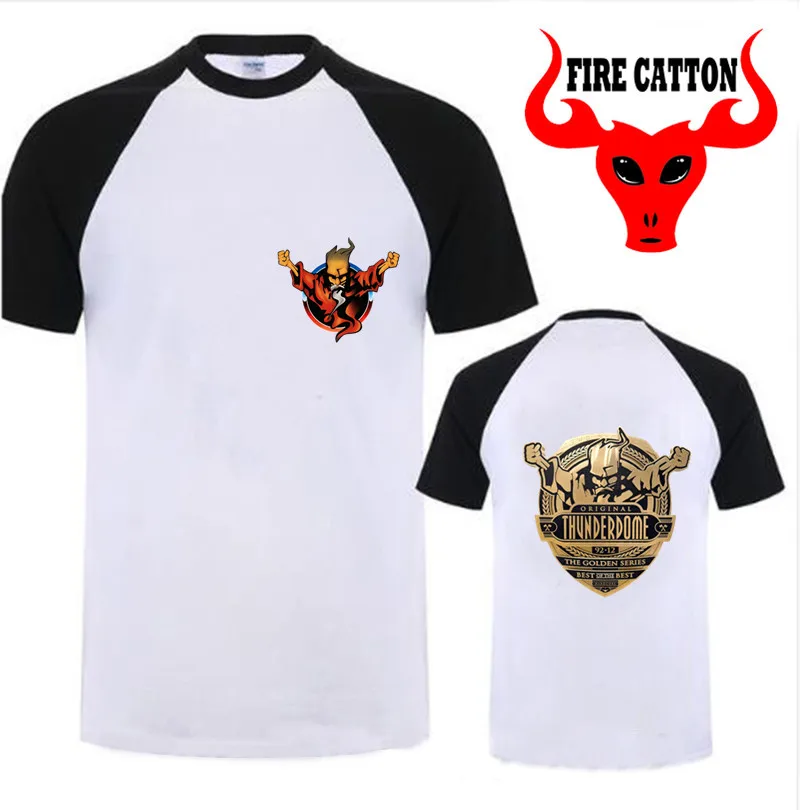 Thunderdome Hardcore футболка Подлинная Wizard Футболка мужская крутая Роскошная брендовая