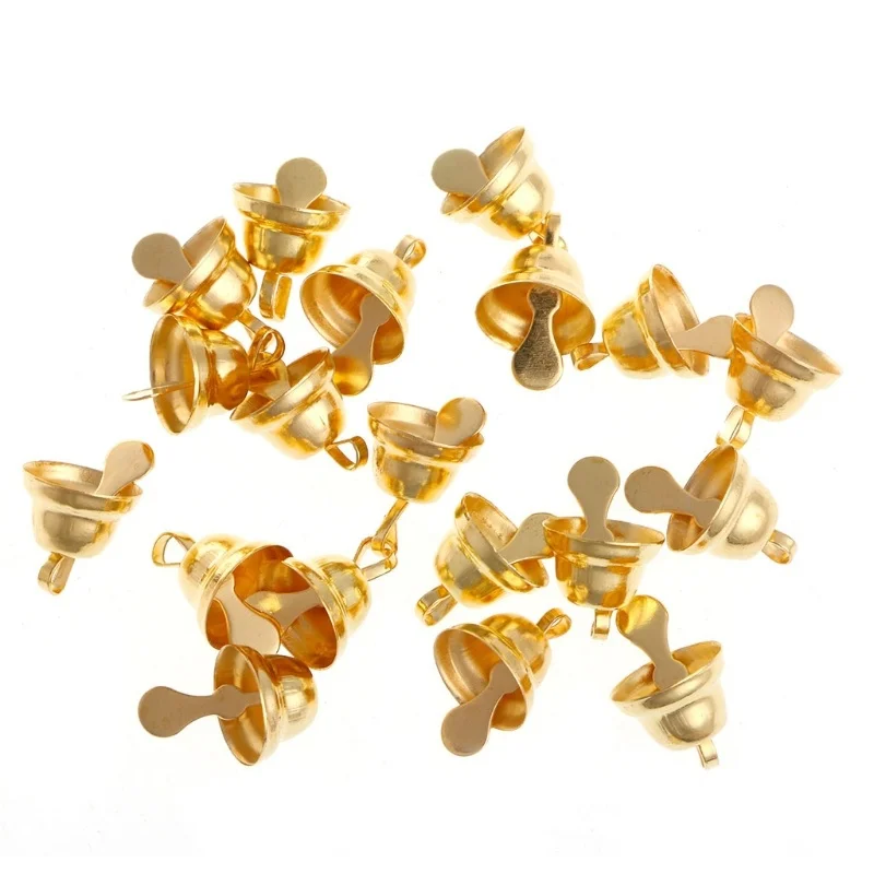 20 шт./компл. колокольчики золото 11 мм Ювелирные наборы с маленьким свободные