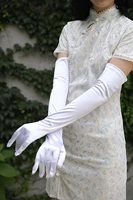 opera length wedding gloves for bride full fingers bridal gloves luva de noiva wedding accessories