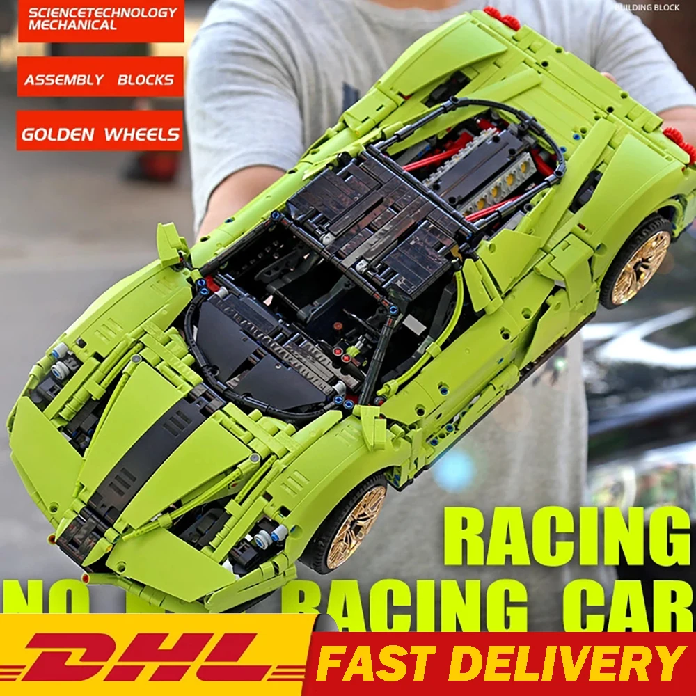 Пресс-форма для King 13074 модель автомобиля совместим с MOC-46921 Ferraried Энцо 1:8