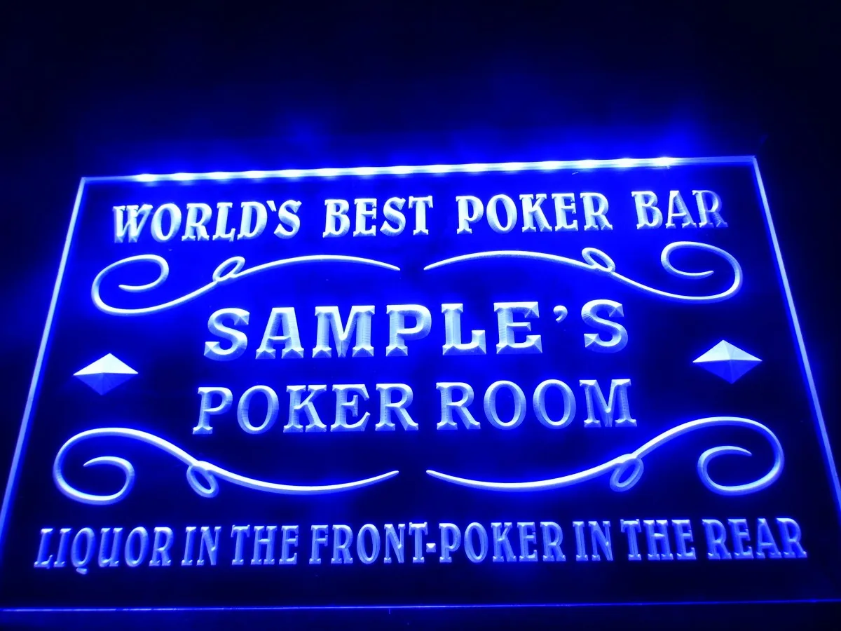 Tm044 именной персонализированный Лучший в мире покерный зал ликер бар пиво