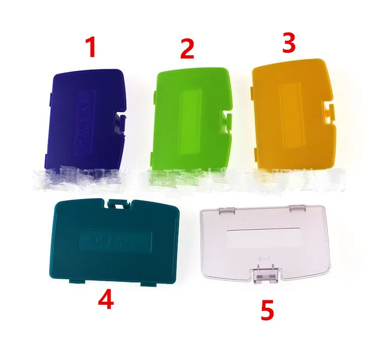 Задняя крышка батарейного отсека для игровой консоли GBC 10 шт./лот OEM|Запасные