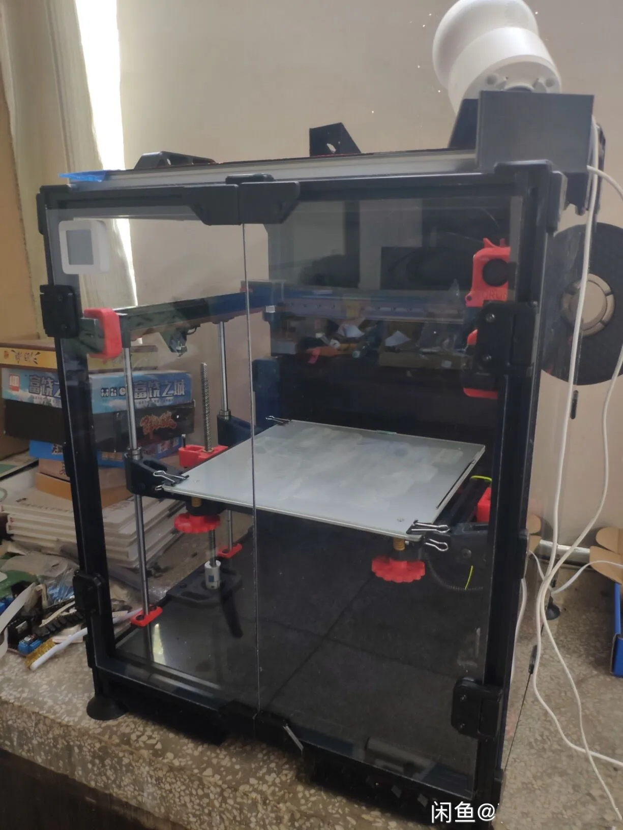 voron 1 8 3d printer e sun filament printed parts with decorative parts 3d printer abs printed parts kit frame plastic parts free global shipping