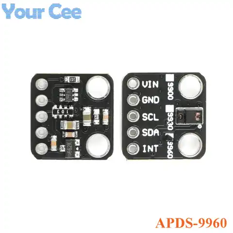 Модуль датчика APDS 9960, Цветной RGB модуль датчика жестов APDS9960, Электронная Печатная плата, GY-9960-LLC «сделай сам» для Arduino