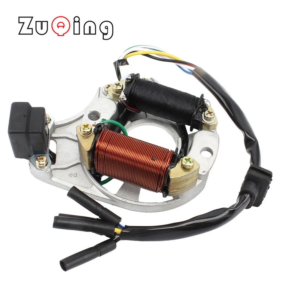 

New Universal Starter Magneto Motor Stator Coils Electric Upper Starter Magneto Stator Coils Fit For 50cc-125cc Engines CQ-104-1