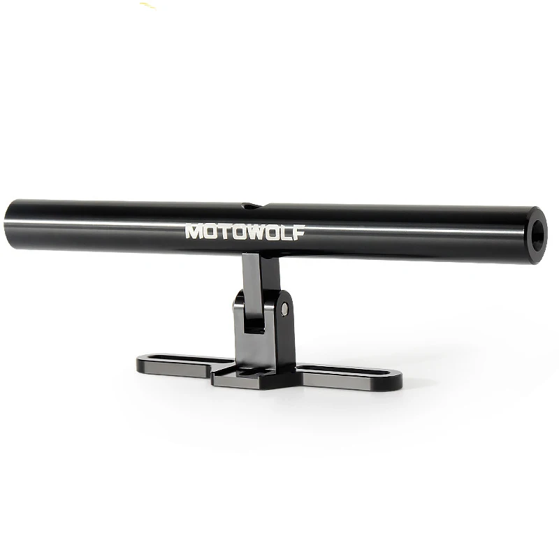 

Motorcycle Aluminium Alloy Extended Phone Stand Holder Bike Lamp Support Holder