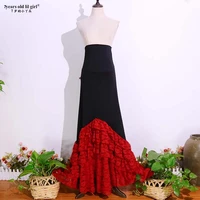 spanish dance flamenco skirt ballroom art style dress gypsy stage wear performance costume enn51