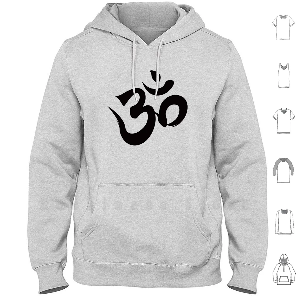 Толстовки Ohm с длинным рукавом Ом Аум дух медитации индуизма буддистской души |
