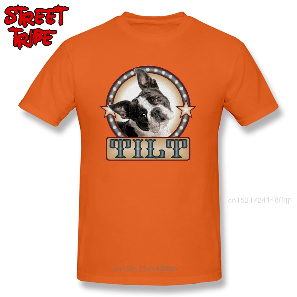 Head Tilt T-shirt Lovely Men T Shirt Shepherd dog Print Tshirt Custom 3D Thanksgiving Day Gift Top Tees Swag Streetwear Pit Bull | Мужская