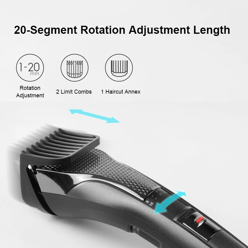 Машинка для стрижки волос ENCHEN Sharp3 Мужская аккумуляторная с зарядкой от