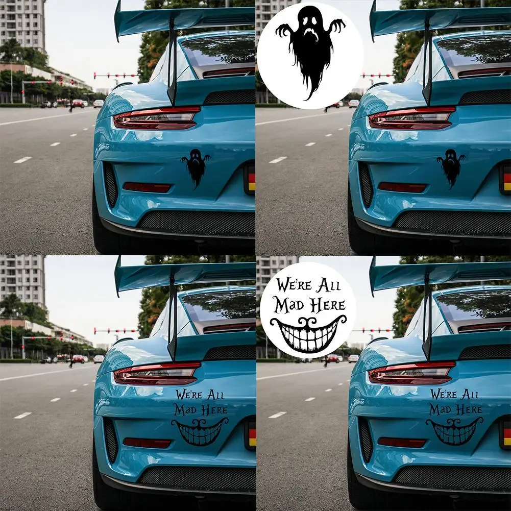 Новинка наклейка на пол стену Хэллоуин ужасные наклейки тихий стикер в виде