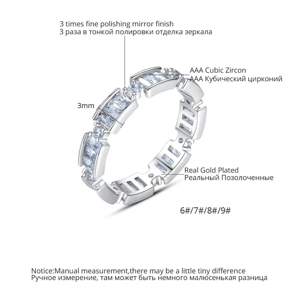 LUOTEEMI новые модные кольца на годовщину вечности для женщин Свадебные обручальные