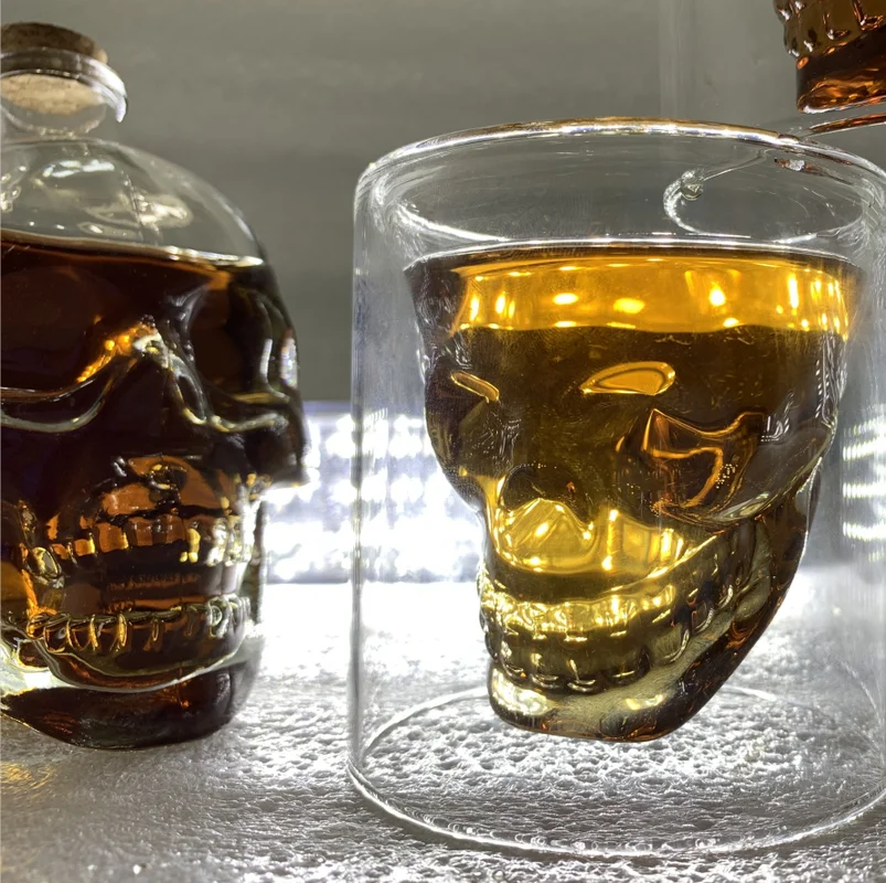 5 размеров для виски вина водки бара клуба пива бокал два способа прозрачный
