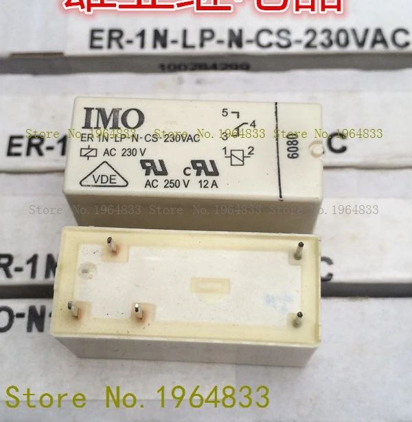 

ER-1N-LP-N-CS-230VAC 12A 230VAC 5