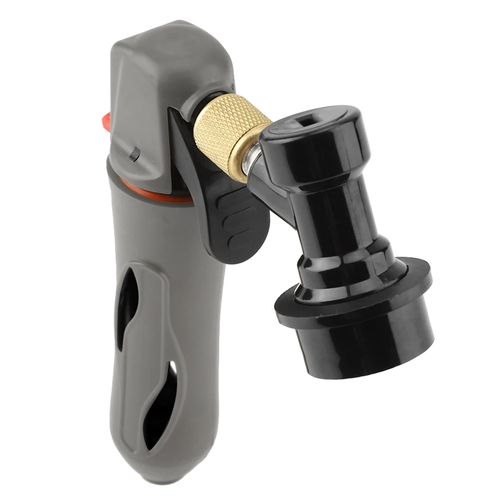 Портативный Co2 инжектор шаровой фиксатор газовый отсоединяющий фитинг зарядное