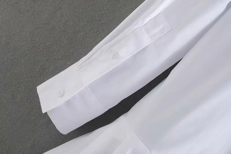 

2021 New women solid color hem pleated white mini dress elegant long sleeve chic vestidos business women clothing dresses DS3532