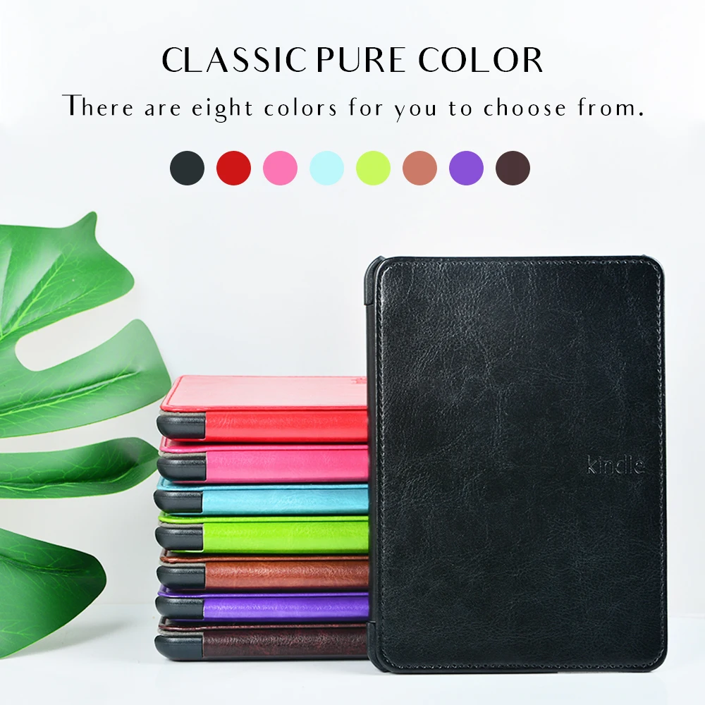 Роскошный кожаный чехол для Amazon kindle Paperwhite 4 Чехол PQ94WIF funda kindle paperwhite 4 чехол+ ремешок Подарочная пленка+ ручка