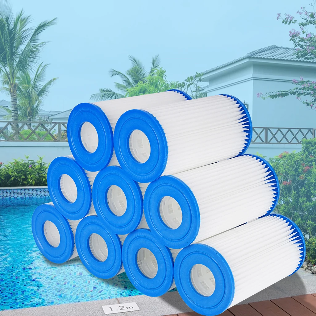 

20cm Height Pool Filter Cartridges Above Ground Swimming Pool Filter Cartridge Water Cleaner