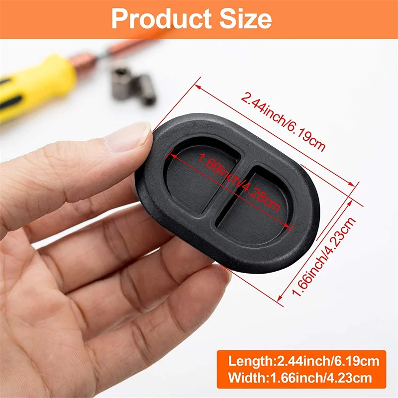 

4pcs /8pcs Black Floor Pan Drain Plug Rear Floor Pan Body Plug Small Rubber Plug Fit for Jeep Wrangler JK JL Car Styling
