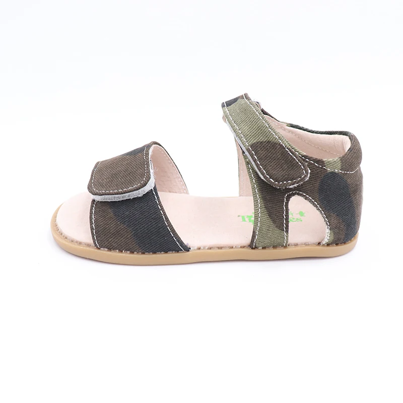 TipsieToes/2021 Летняя детская обувь Брендовые босоножки с закрытым носком для