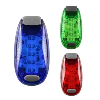 reflective equipment night riding 5led bicycle parts multi function safety bicycle led light clip running light bike accessories