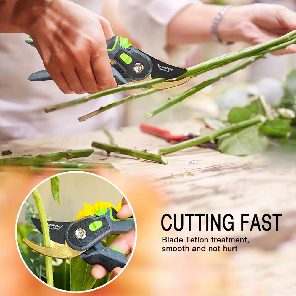 

Garden flower gardening scissors cut pruning household power saving scissors cut fruit tree pruning shears branches cut flowers