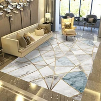 ruldgee nordic style modern simple suede rug household geometric 3d printing carpet for bedroom living room coffee table pad