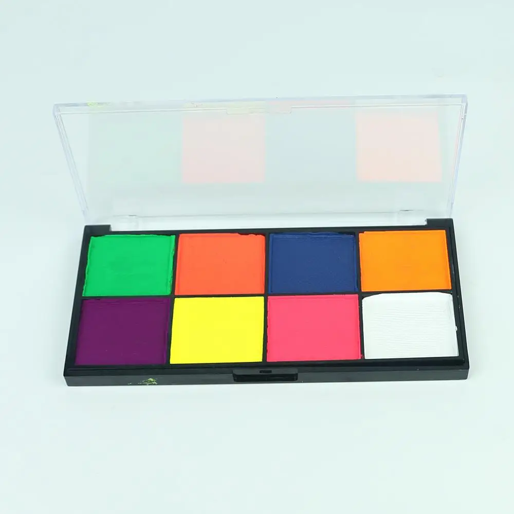 Bowitzki водно Активная подводка для глаз макияж УФ светящаяся краска лица и тела 8