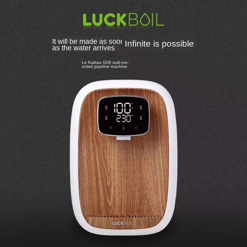 

3s speed hot water dispenser pipeline machine temperature control with child lock wall-mounted direct drinking water machine