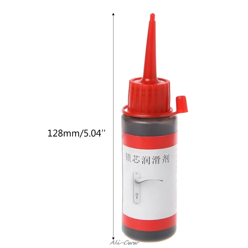 

60ml Non-toxic Lubricant Maintaining Graphite Powder Engine Cover Safety Lock