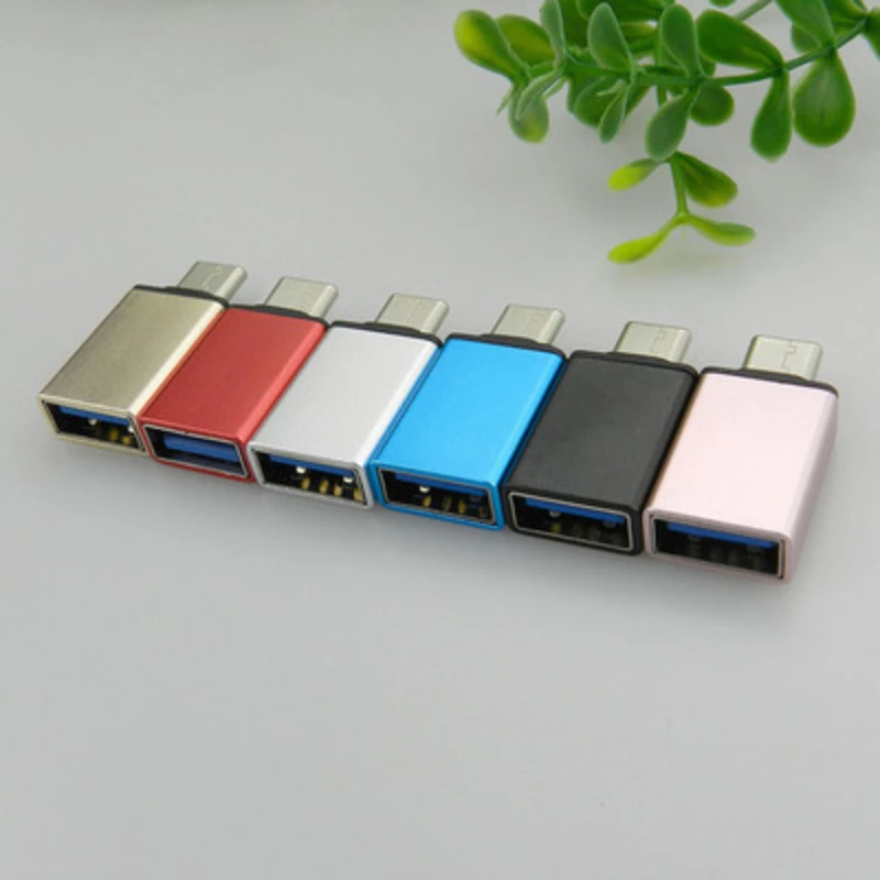 Адаптер OTG с USB 3 0 на Type-c для телефонов Android адаптер U-Disk Huawei Xiaomi 2 шт. | Мобильные