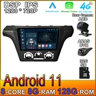 DSP IPS Android 11 для Mitsubishi Outlander 1 2002 2003 2004 2005 - 2008 Автомобильный плеер радио GPS навигация видео стерео BT