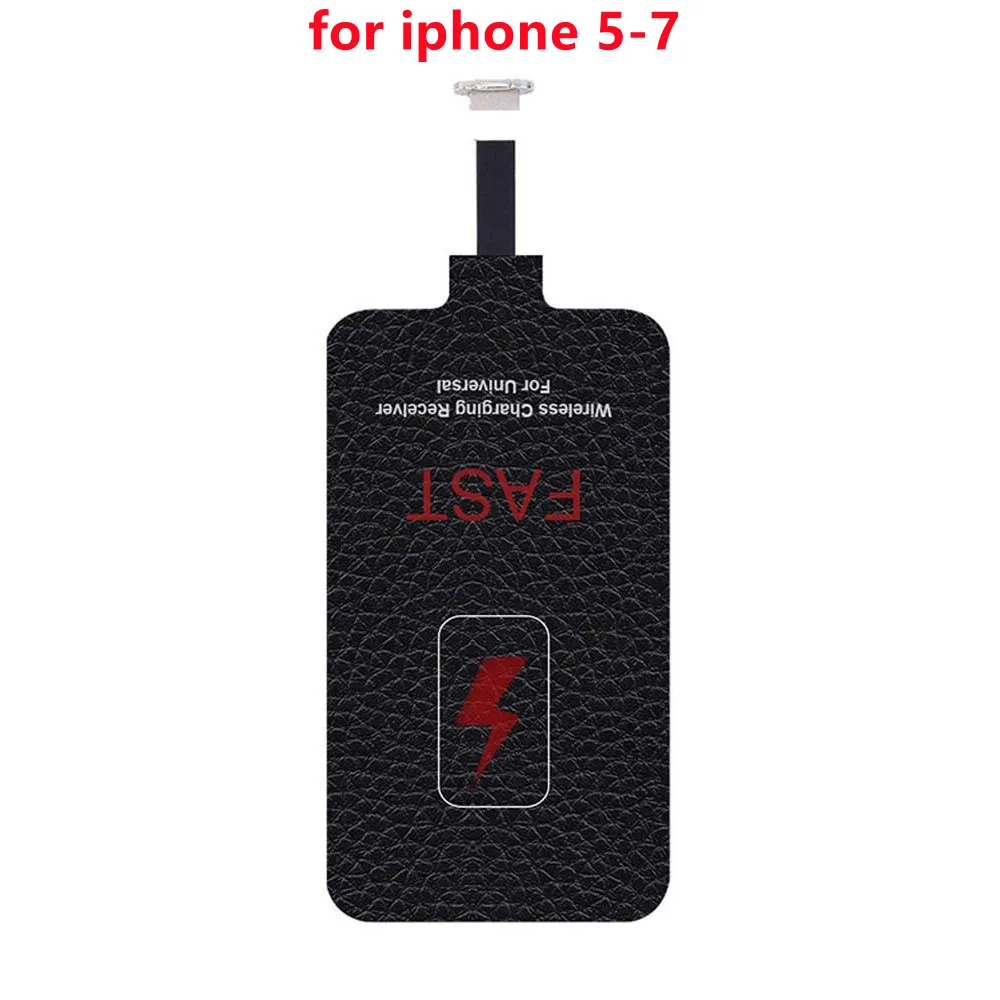 5v2a 10w qi fast wireless charger receiver for iphone 765 samsung huawei xiaomi type c micro usb qi c basic connector free global shipping