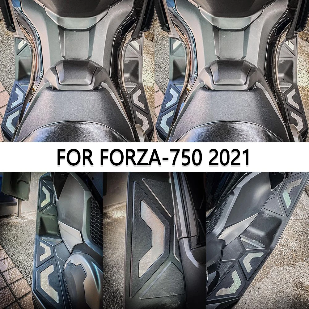 NEW Motorcycle Footboard Steps Motorbike Foot For HONDA For FORZA 750 Footrest Pegs Plate Pads For Forza750 For Forza 750 2021 enlarge