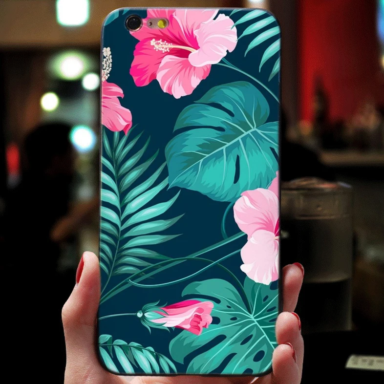 Силиконовый чехол с изображением животных сердечек для iPhone X телефона 6S 6 7 8 Plus XS Max